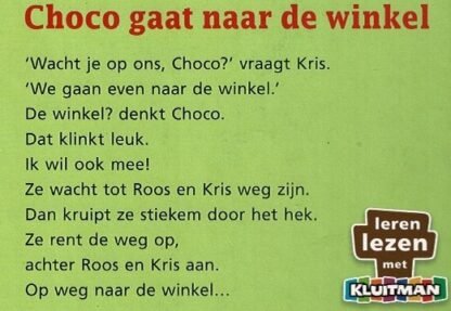 Choco gaat naar de winkel / Nicolle Christiaanse (AVI M4 ; Harde kaft) - Afbeelding 2