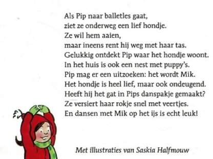 Pip danst door / Vivian den Hollander (3 boeken in 1 verzamelband ; AVI M4 ; Harde kaft) - Afbeelding 2