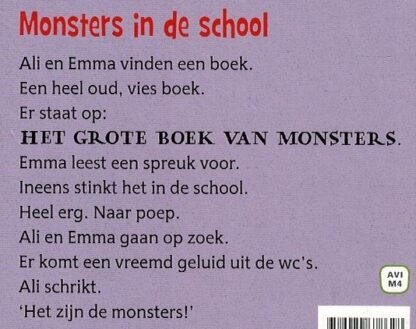 Monsters in de school / Heike Wiechmann (AVI M4 ; Harde kaft) - Afbeelding 2