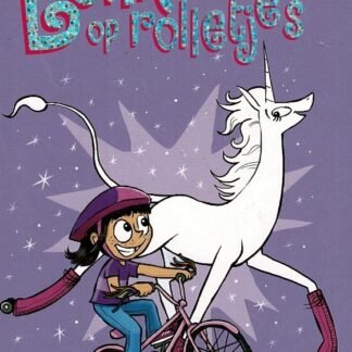 Eenhoorn op rolletjes / Dana Simpson (dik stripboek, 220 pagina's ; AVI E4 ; Harde kaft)