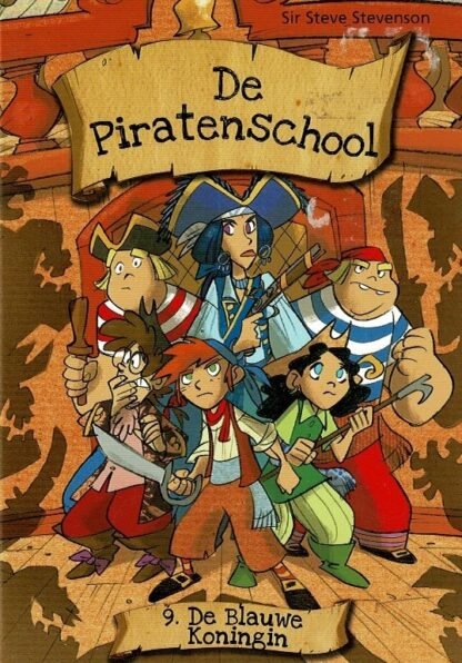 De blauwe koningin (De Piratenschool) / Sir Steve Stevenson (AVI M5 - E5 ; Harde kaft)