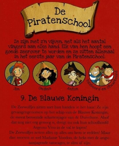 De blauwe koningin (De Piratenschool) / Sir Steve Stevenson (AVI M5 - E5 ; Harde kaft) - Afbeelding 2