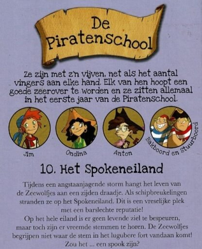 Het Spokeneiland (De Piratenschool) / Sir Steve Stevenson (AVI M5 - E5 ; Harde kaft) - Afbeelding 2
