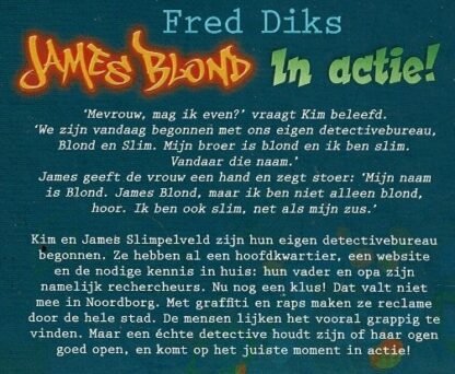 James Blond in actie! / Fred Diks (AVI E5 - E6 ; Harde kaft) - Afbeelding 2