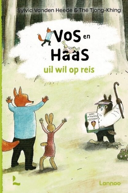 Vos en Haas: Uil wil op reis / Sylvia Vanden Heede (AVI M3 ; Harde kaft)