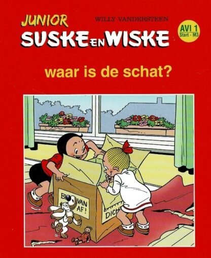 Junior Suske en Wiske: waar is de schat? / Willy Vandersteen (AVI M3 ; Harde kaft)