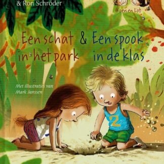 Een schat in het park / Een spook in de klas / Marianne Busser ( 2 boeken in 1 verzamelband ; AVI E3 ; Harde kaft)