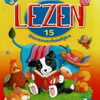Ik kan lezen: 15 dierenverhaaltjes (AVI E3 ; Harde kaft ; Grote letter ; puntjes kaft een heel klein beetje beschadigd)