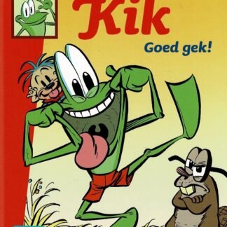 Kik: Goed gek! / Gerben Valkema ( Stripboek ; AVI E3 ; Harde kaft)