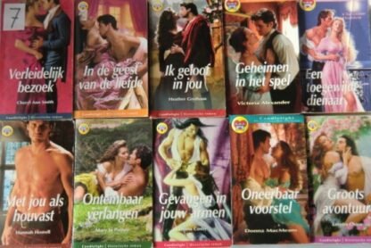 Voordeel pakket 7: Historische Romans: 10 boeken voor 5,00