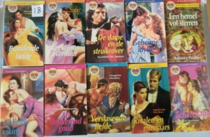 Voordeel pakket 18: Historische Romans; 10 boeken voor 5,00