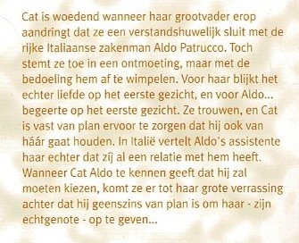 Bouquet 2380: Italiaanse weelde / Diana Hamilton - Afbeelding 2