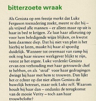 Bouquet 567: Bitterzoete wraak / Penny Jordan - Afbeelding 2