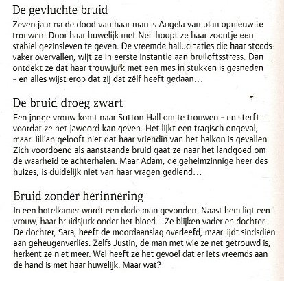 Black Rose Special 120: De gevluchte bruid / Cassie Miles ; De bruid droeg zwart / Kerry Connor ; Bruid zonder herinnering / Linda O. Johnston - Afbeelding 2