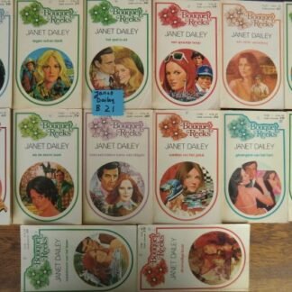 Aanbieding Bouquet Reeks B21 Janet Dailey: 14 boeken voor € 5,- (Het zijn de oudere nummers met verkleurde pagina's)