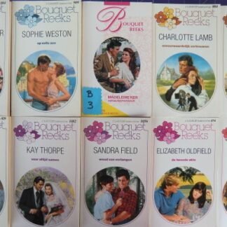 Aanbieding Bouquet Reeks B3: 10 boeken voor € 5,- (Het zijn de oudere nummers. De boeken zijn in goede staat)