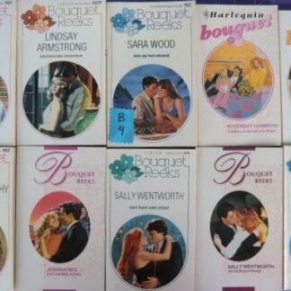 Aanbieding Bouquet Reeks B4: 10 boeken voor € 5,- (Het zijn de oudere nummers. De boeken zijn in goede staat)
