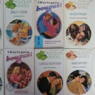 Aanbieding Bouquet Reeks B8: 10 boeken voor € 5,- (Het zijn de oudere nummers. De boeken zijn in goede staat)