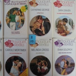 Aanbieding Bouquet Reeks B10: 10 boeken voor € 5,- (Het zijn de oudere nummers. De boeken zijn in goede staat)
