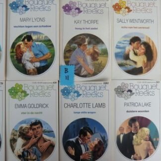 Aanbieding Bouquet Reeks B11: 10 boeken voor € 5,- (Het zijn de oudere nummers. De boeken zijn in goede staat)
