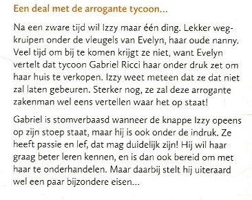 Bouquet 4307: Verloofd met de Italiaan / Cathy Williams - Afbeelding 2