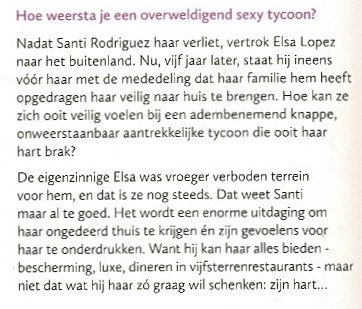 Bouquet 4301: Een miljardair als bodyguard / Michelle Smart - Afbeelding 2