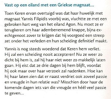 Bouquet 4363: Gevangen door de Griekse magnaat / Michelle Smart - Afbeelding 2