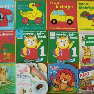 Actie kinderboeken K2 (Voorleesboeken): 12 boeken voor € 3,- (het zijn boekjes met wat gebruikssporen)