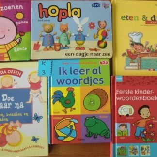 Actie kinderboeken K3 (Voorleesboeken): 6 boeken voor € 3,- (het zijn boekjes met wat gebruikssporen)