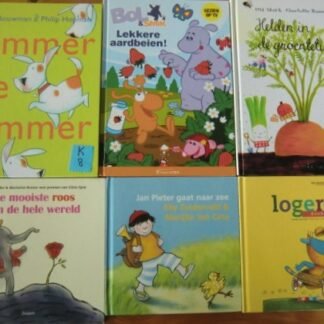 Actie kinderboeken K8 (Voorleesboeken): 6 boeken voor € 3,- (het zijn boekjes met duidelijke gebruikssporen)