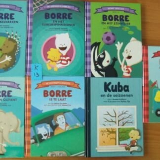 Actie kinderboeken K13 (Borre): 7 Borre boeken voor € 5,00 (de boekjes zien er goed uit)