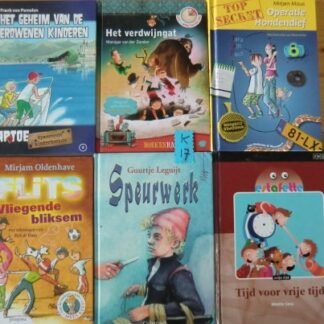 Actie kinderboeken K17 (AVI E5 - E6): 6 boeken voor € 3,- (het zijn boekjes met duidelijke gebruikssporen)