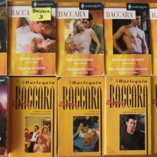 Baccara 3: 10 boeken (20 verhalen) € 5,- (het zijn oudere boekjes die er goed uitzien)