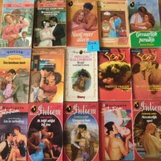 DVR 1: Diverse romannetjes 15 stuks voor € 3,50 (het zijn oudere boekjes)
