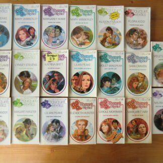 Bouquet Pakket 27: Twintig boeken voor € 5,- (de boeken zijn in goede staat met egaal vergeelde pagina's, niet storend)