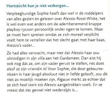 Bouquet 4476: Gekust aan het Gardameer / Cathy Williams - Afbeelding 2