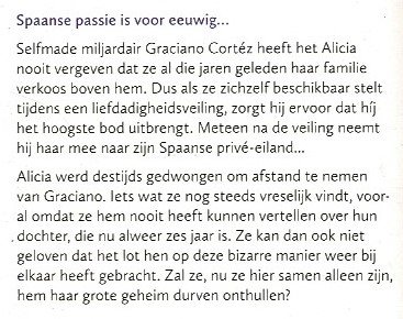 Bouquet 4484: Rendez-vous met de Spanjaard / Clare Connelly - Afbeelding 2