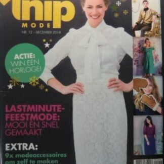 Knip Mode december 2014 (de raderbladen zitten vastgeniet)