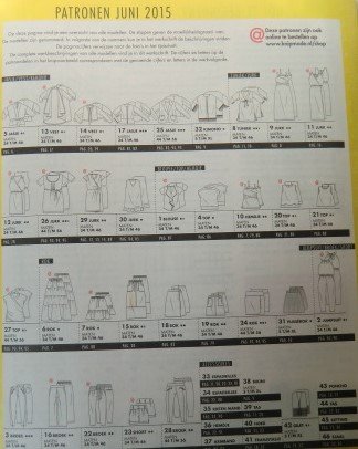Knip Mode juni 2015 (de raderbladen zitten vastgeniet) - Afbeelding 2
