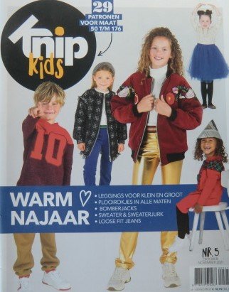 Knip Kids nr. 5 oktober 2021 (de raderbladen zitten vastgeniet)