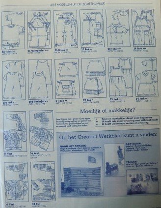 Knippie idee Zomer 1999 (de raderbladen zitten vastgeniet) - Afbeelding 3