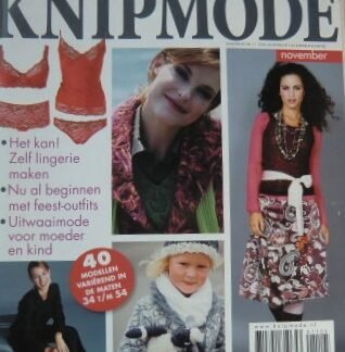 Knip Mode november 2005 (de raderbladen zitten er los in)