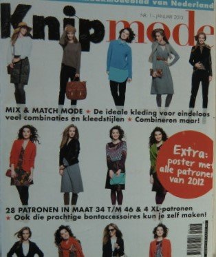 Knip Mode januari 2013 (de raderbladen zitten er los in)