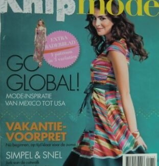 Knip Mode juni 2013 (de raderbladen zitten er los in)