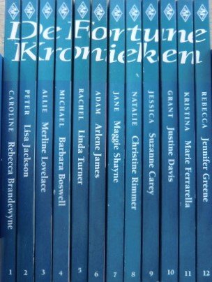De Fortune Kronieken: 12 delen: Caroline, Peter, Allie, Michael, Rachel, Adam, Jane, Natalie, Jessica, Grant, Kristina, Rebecca (zeer goede staat) - Afbeelding 2