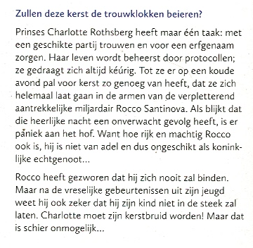 Bouquet 4526: Kerstbruid in Manhattan / Clare Connelly - Afbeelding 2