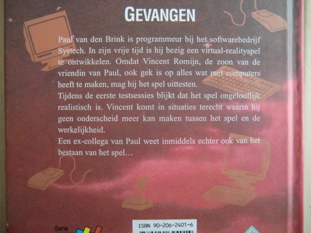 CyberZone: Gevangen / Huub Hovens (AVI E7 ; Harde kaft)