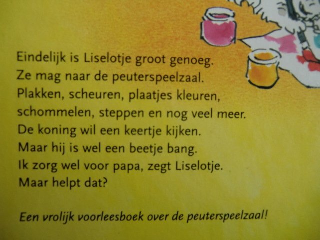 Liselotje gaat naar de speelzaal / Marianne Busser (Harde kaft)