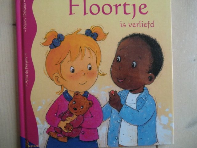 Floortje is verliefd / Nancy Delvaux (Harde kaft)