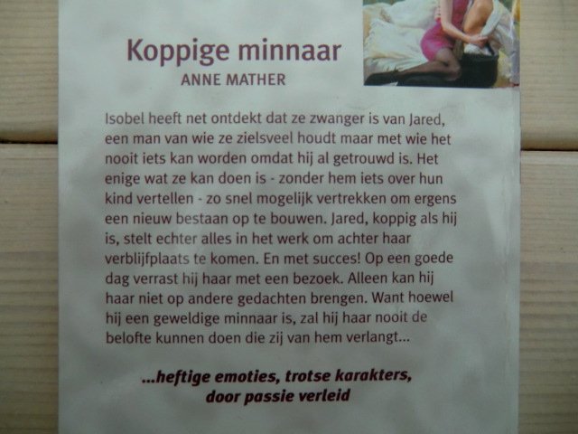 Bouquet 2342: Koppige minnaar / Anne Mather